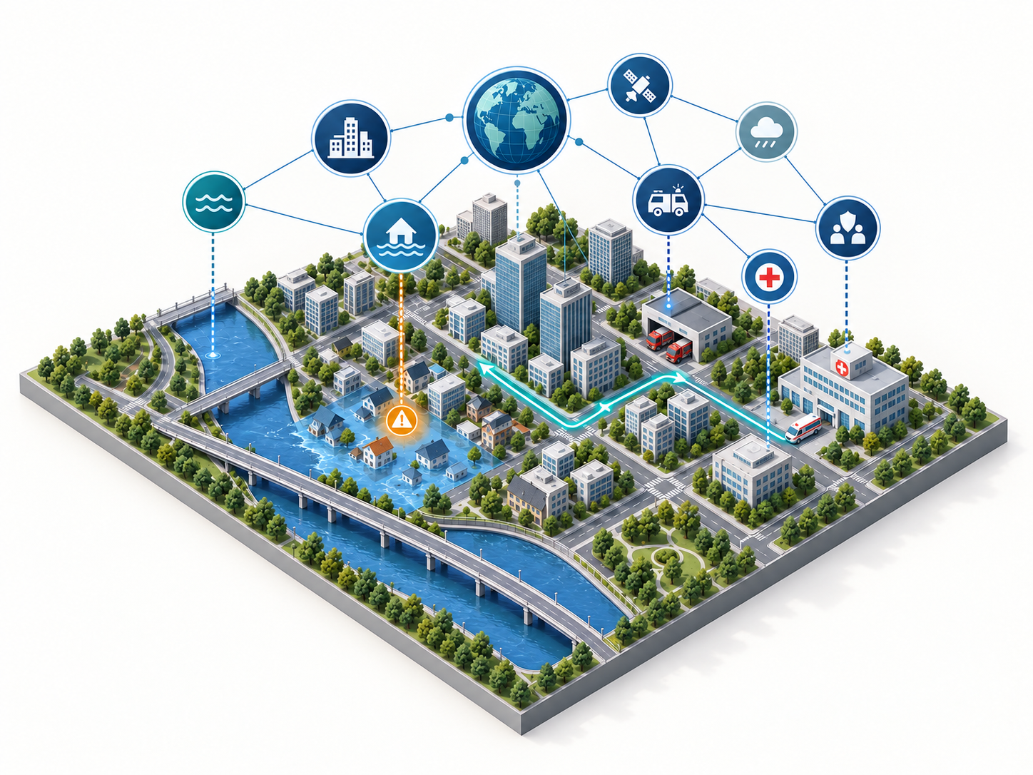 Urban Emergency Management GeoAI